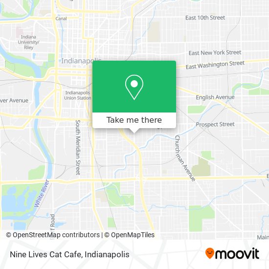 Mapa de Nine Lives Cat Cafe