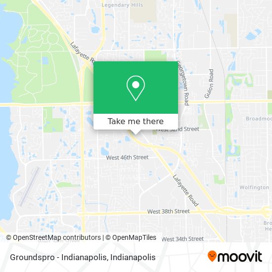 Groundspro - Indianapolis map