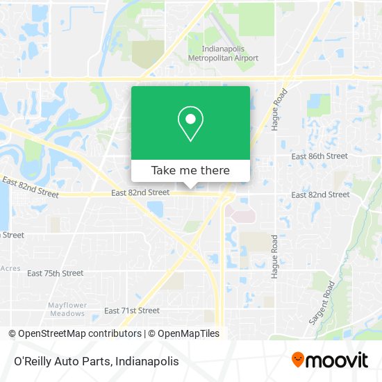 Mapa de O'Reilly Auto Parts