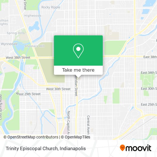 Trinity Episcopal Church map
