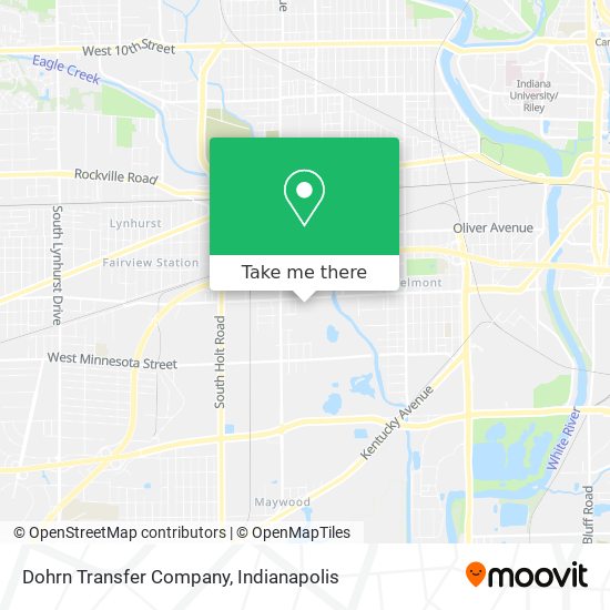 Dohrn Transfer Company map