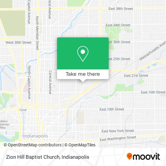 Mapa de Zion Hill Baptist Church