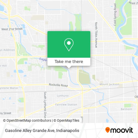 Gasoline Alley Grande Ave map