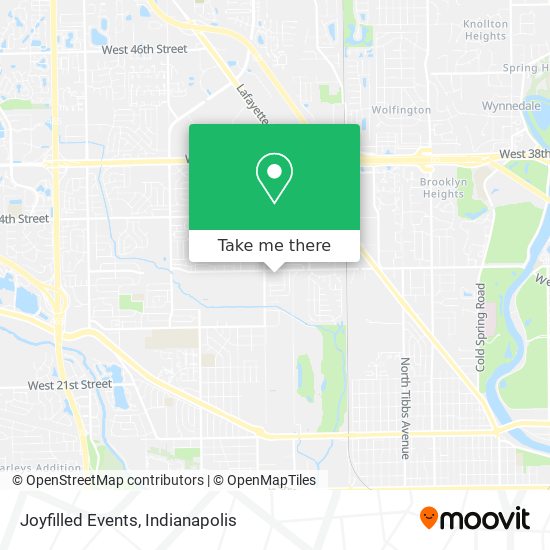 Mapa de Joyfilled Events