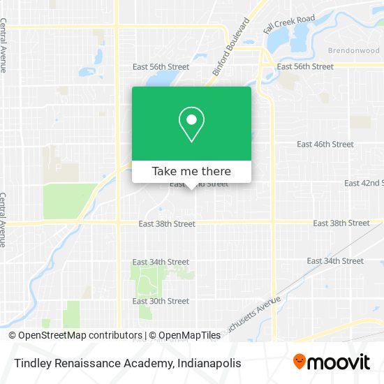 Mapa de Tindley Renaissance Academy