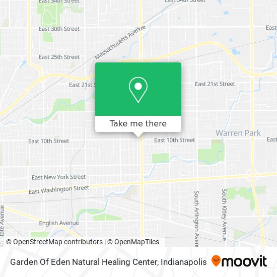 Mapa de Garden Of Eden Natural Healing Center