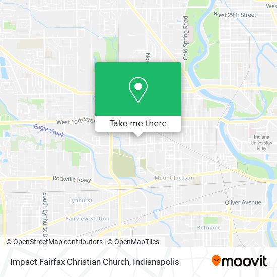 Mapa de Impact Fairfax Christian Church