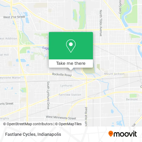 Fastlane Cycles map