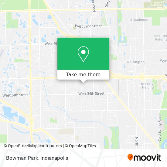Mapa de Bowman Park