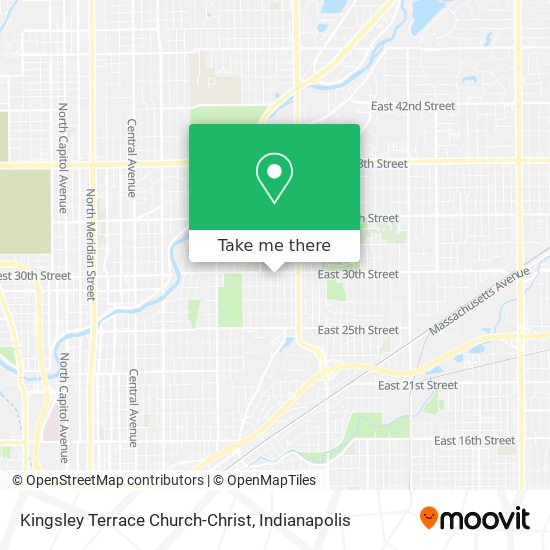 Mapa de Kingsley Terrace Church-Christ