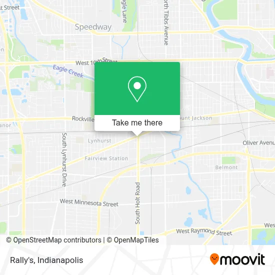 Rally's map