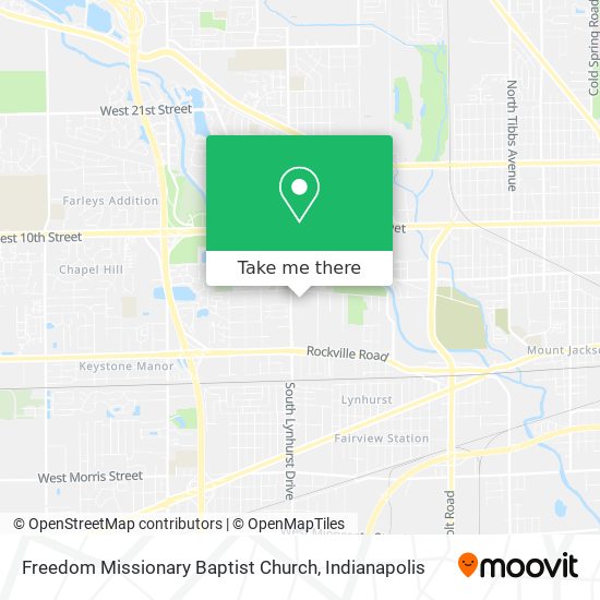 Mapa de Freedom Missionary Baptist Church