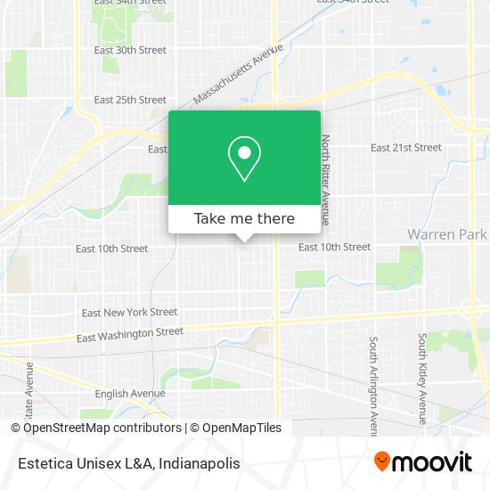 Estetica Unisex L&A map