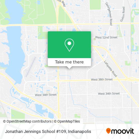 Jonathan Jennings School #109 map