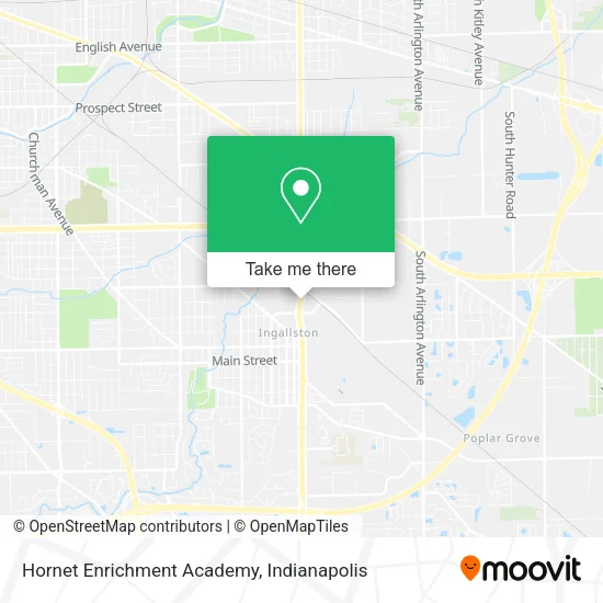 Mapa de Hornet Enrichment Academy
