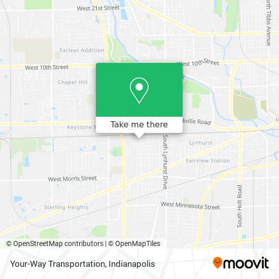 Your-Way Transportation map