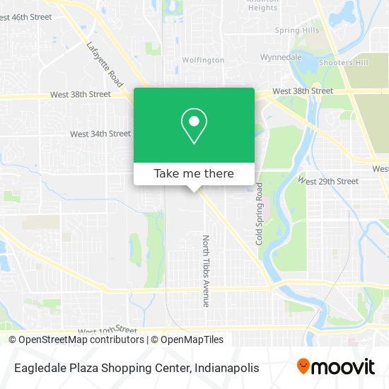 Mapa de Eagledale Plaza Shopping Center
