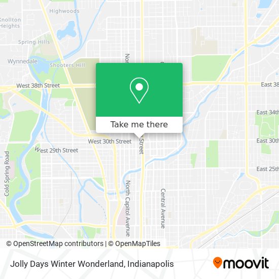 Jolly Days Winter Wonderland map