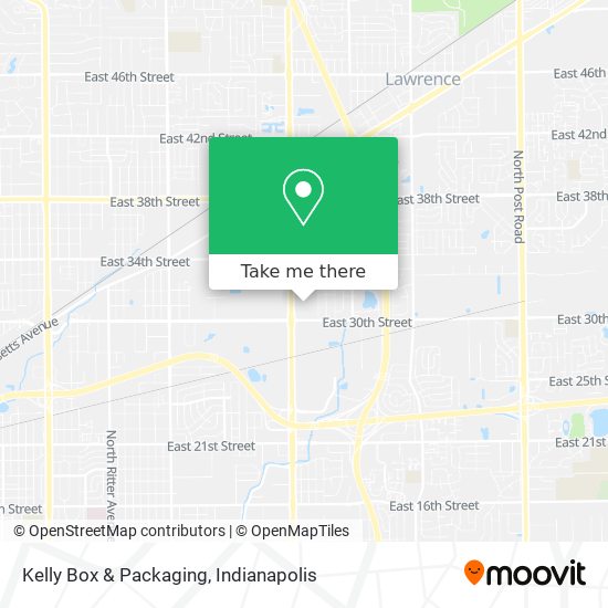 Mapa de Kelly Box & Packaging
