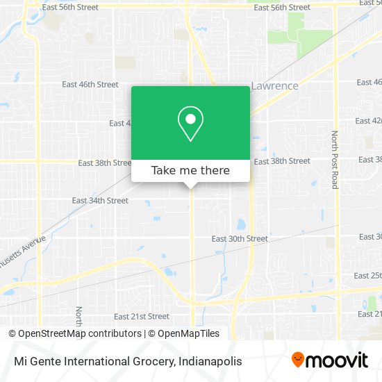 Mi Gente International Grocery map