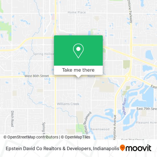 Epstein David Co Realtors & Developers map