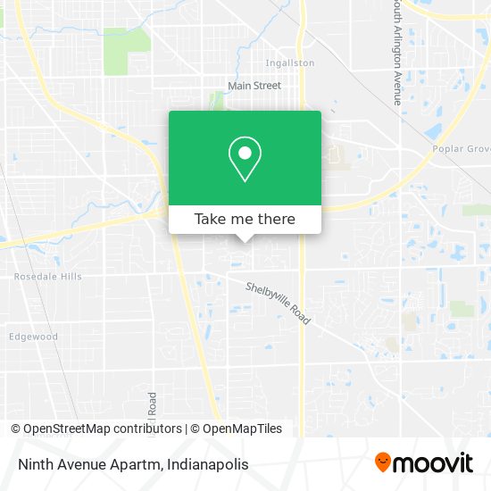 Ninth Avenue Apartm map