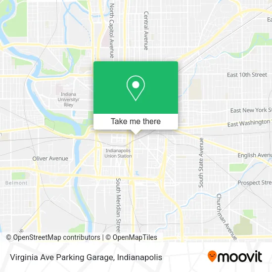 Mapa de Virginia Ave Parking Garage