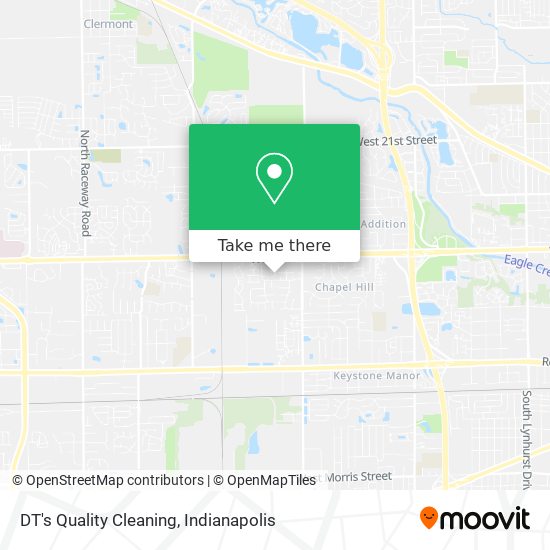 Mapa de DT's Quality Cleaning