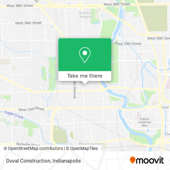 Duval Construction map