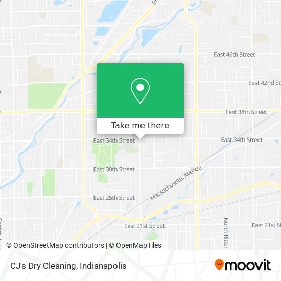CJ's Dry Cleaning map