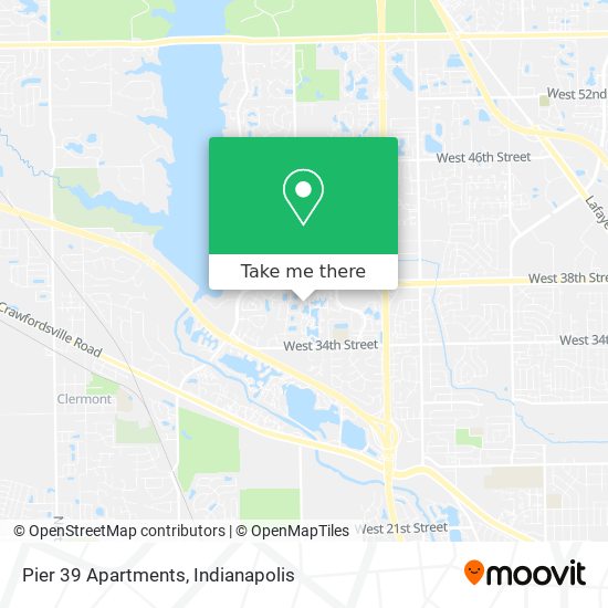 Pier 39 Apartments map