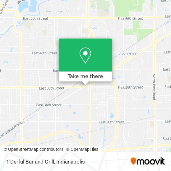 1'Derful Bar and Grill map