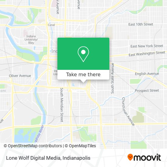 Lone Wolf Digital Media map