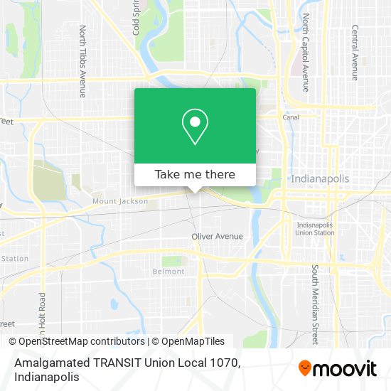 Amalgamated TRANSIT Union Local 1070 map