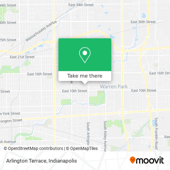 Arlington Terrace map