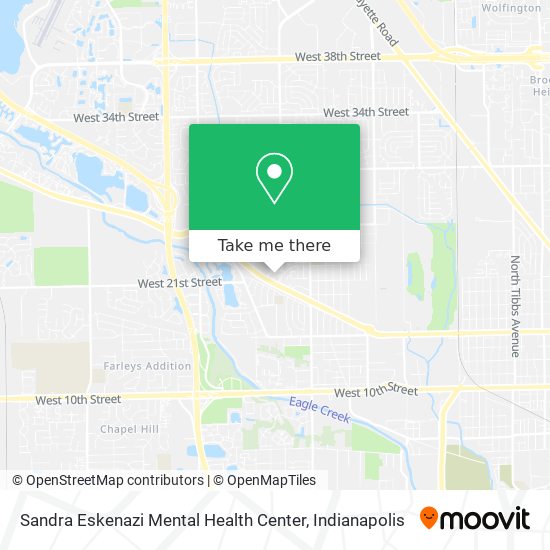 Sandra Eskenazi Mental Health Center map