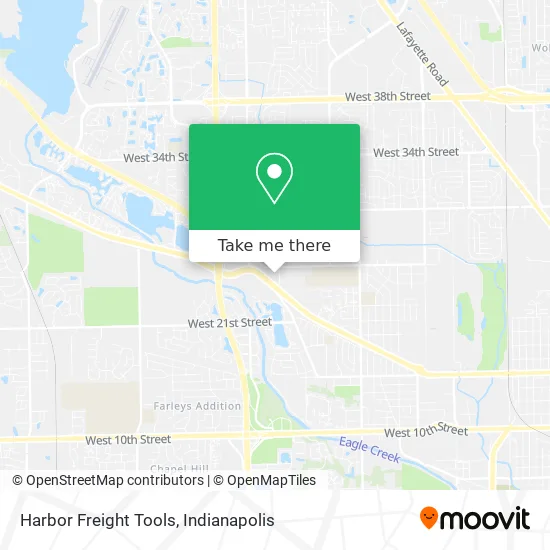 Harbor Freight Tools map