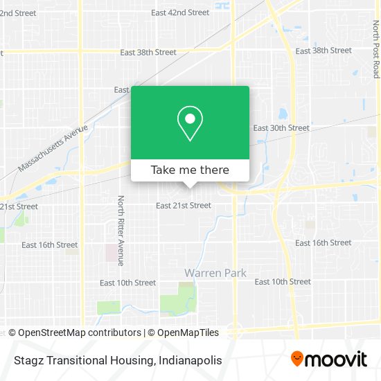 Stagz Transitional Housing map