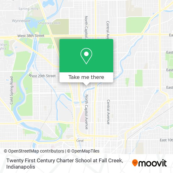 Mapa de Twenty First Century Charter School at Fall Creek