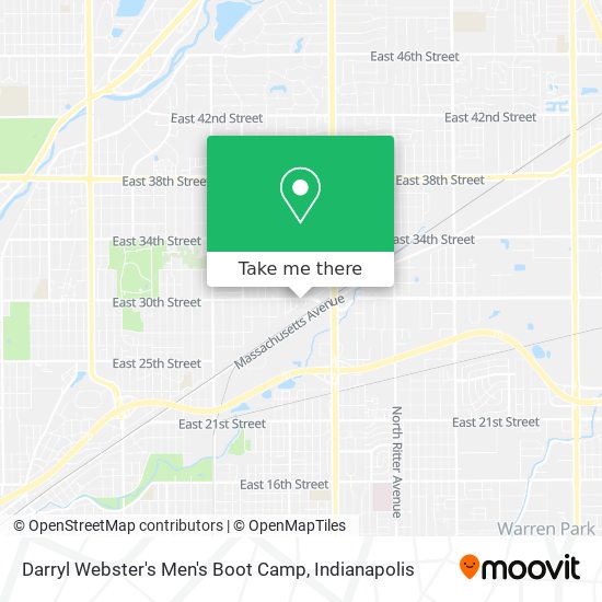 Mapa de Darryl Webster's Men's Boot Camp