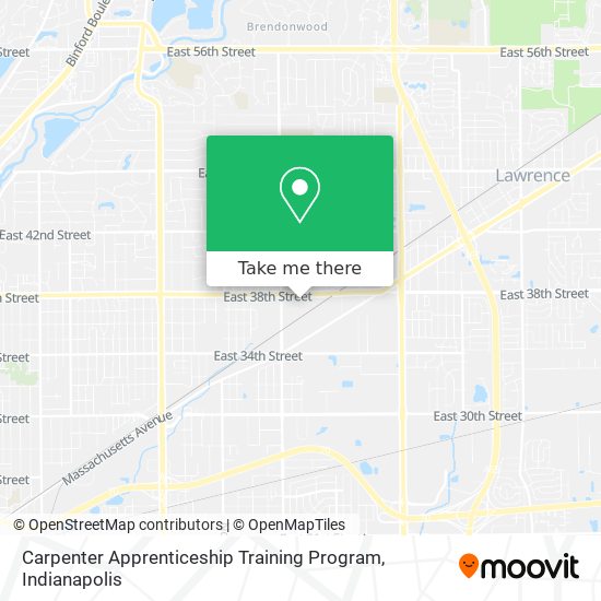 Carpenter Apprenticeship Training Program map