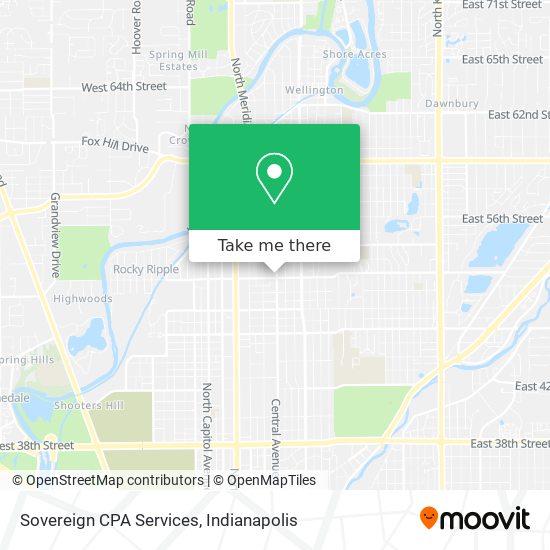 Mapa de Sovereign CPA Services