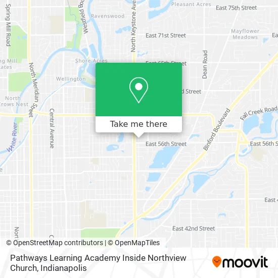 Pathways Learning Academy Inside Northview Church map