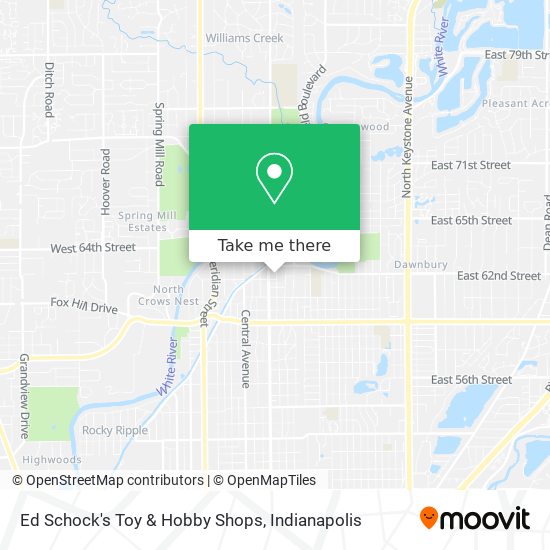 Ed Schock's Toy & Hobby Shops map