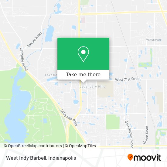 West Indy Barbell map