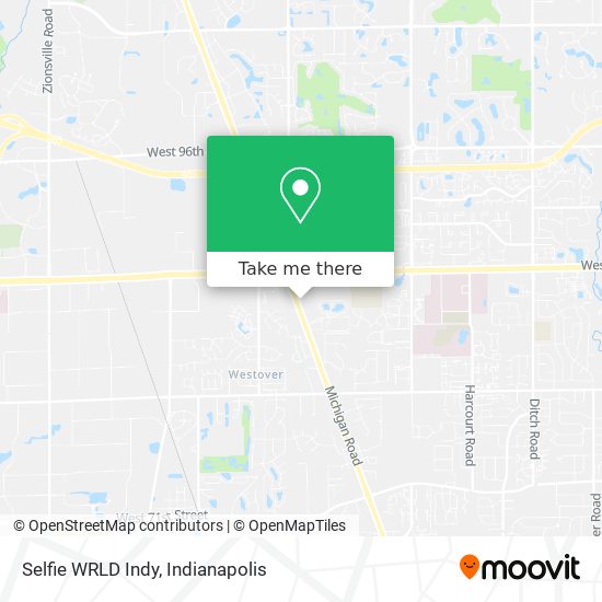 Selfie WRLD Indy map