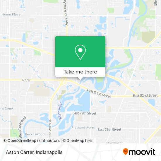 Mapa de Aston Carter