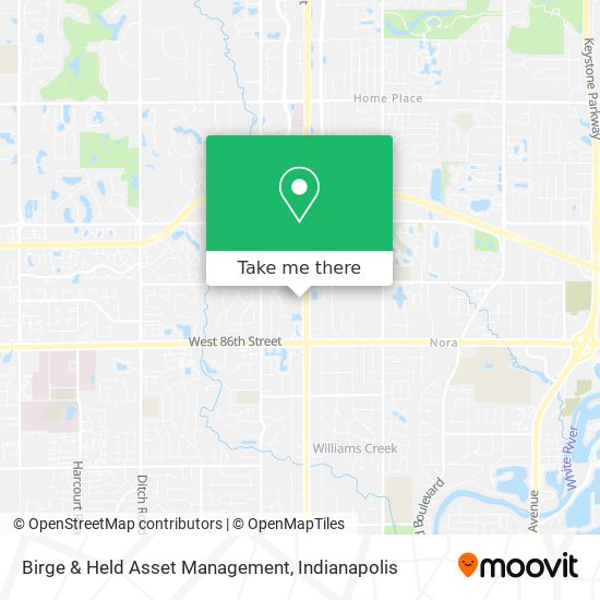 Birge & Held Asset Management map