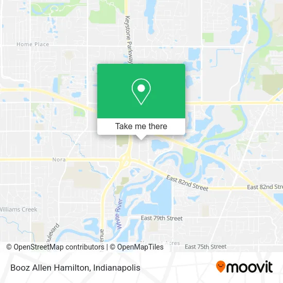 Booz Allen Hamilton map