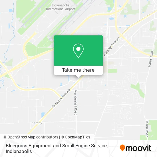 Bluegrass Equipment and Small Engine Service map